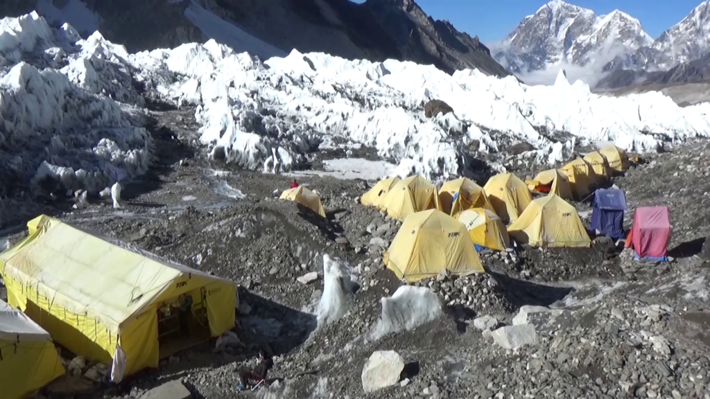 Mount Everest Basislager
