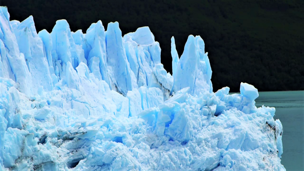 Perito Moreno Gletscher am Lago Argentino, mitten in Patagonien

