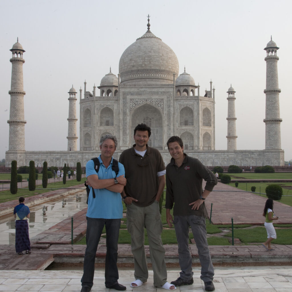 Dieter Nuhr am Taj Mahal
