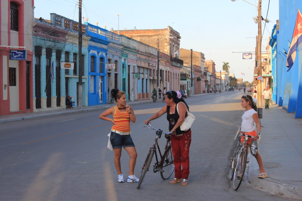 Straßenbild in Matanzas/Kuba
