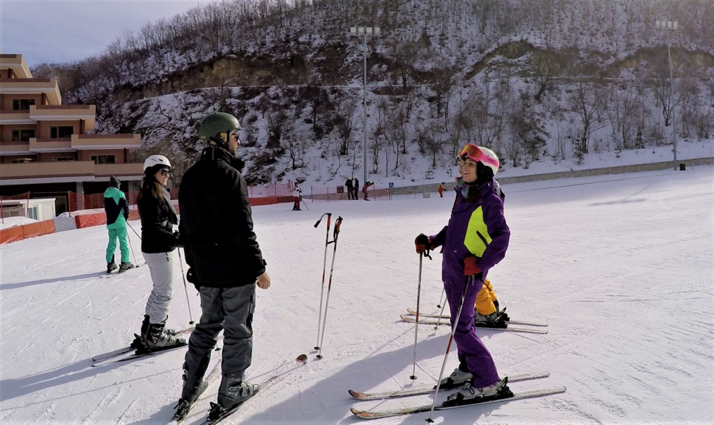 Skifahren in Nordkorea
