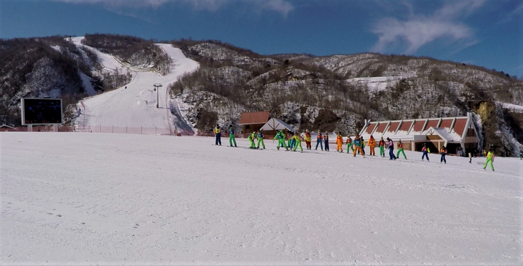 Skischule in Nordkorea /Masik Ryong
