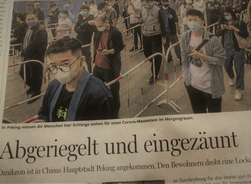 Ausschnitt aus Berliner Morgenpost vom 27.4.22
