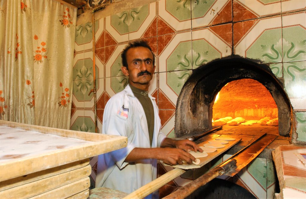 Bäckerei im Jemen
