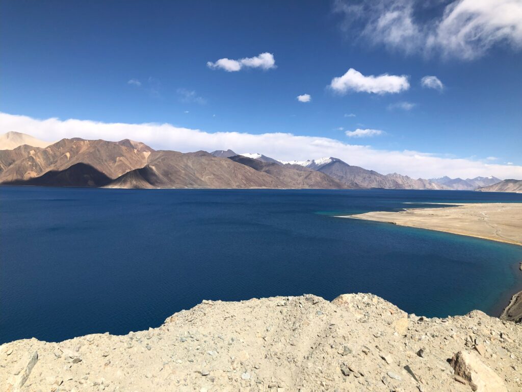Pangong Lake in Ladakh
