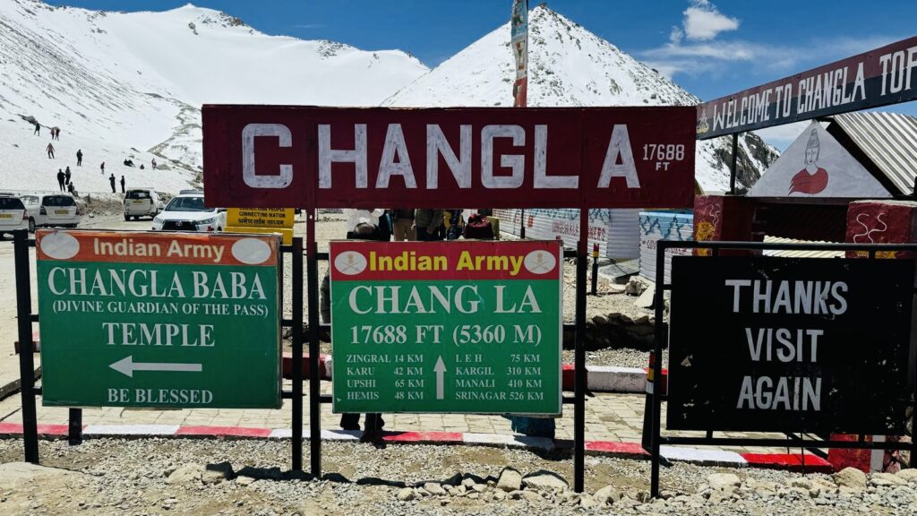 Changla Pass Indien

