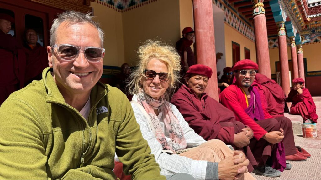 Dieter Nuhr im Kloster Stakna in Ladakh/Indien
