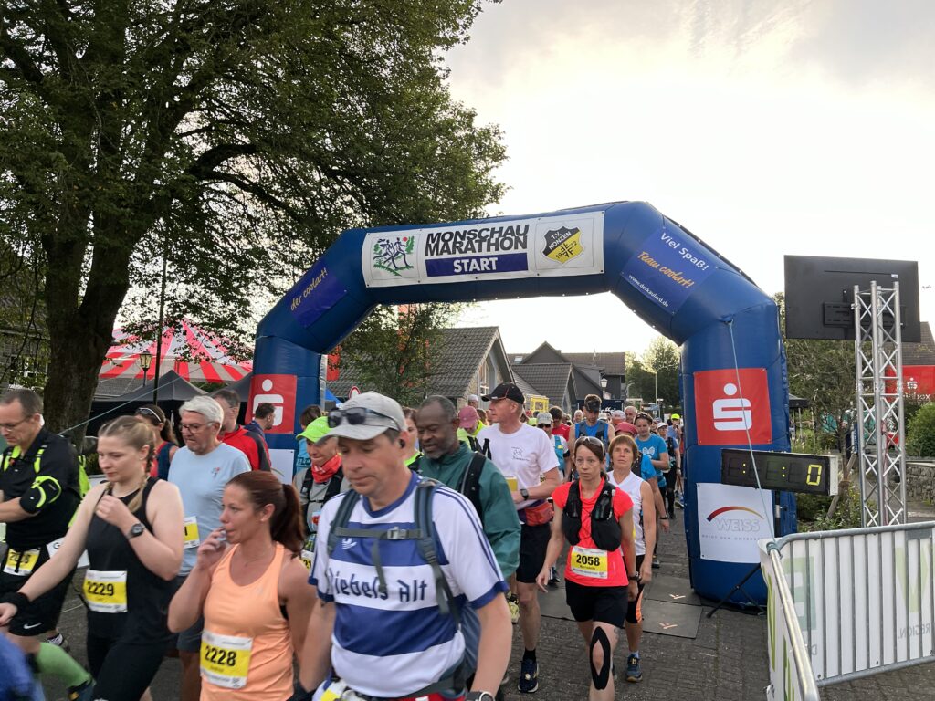 Marathon Start in Monschau