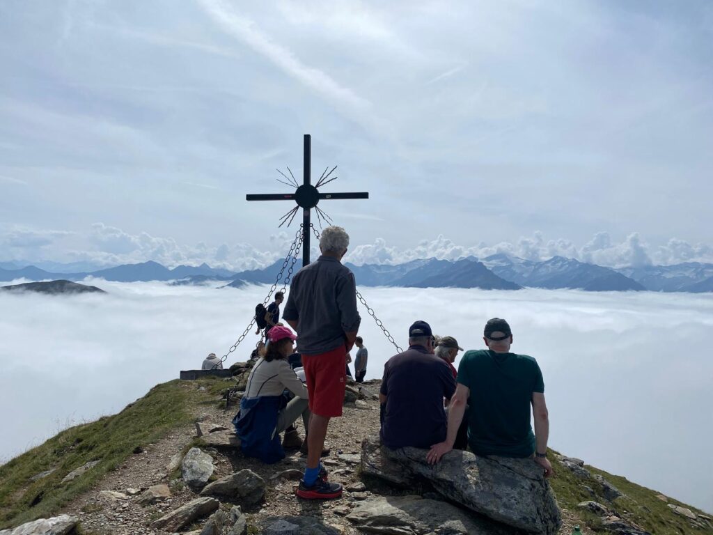 Blick vom Pinzgau Richtung Großvenediger
