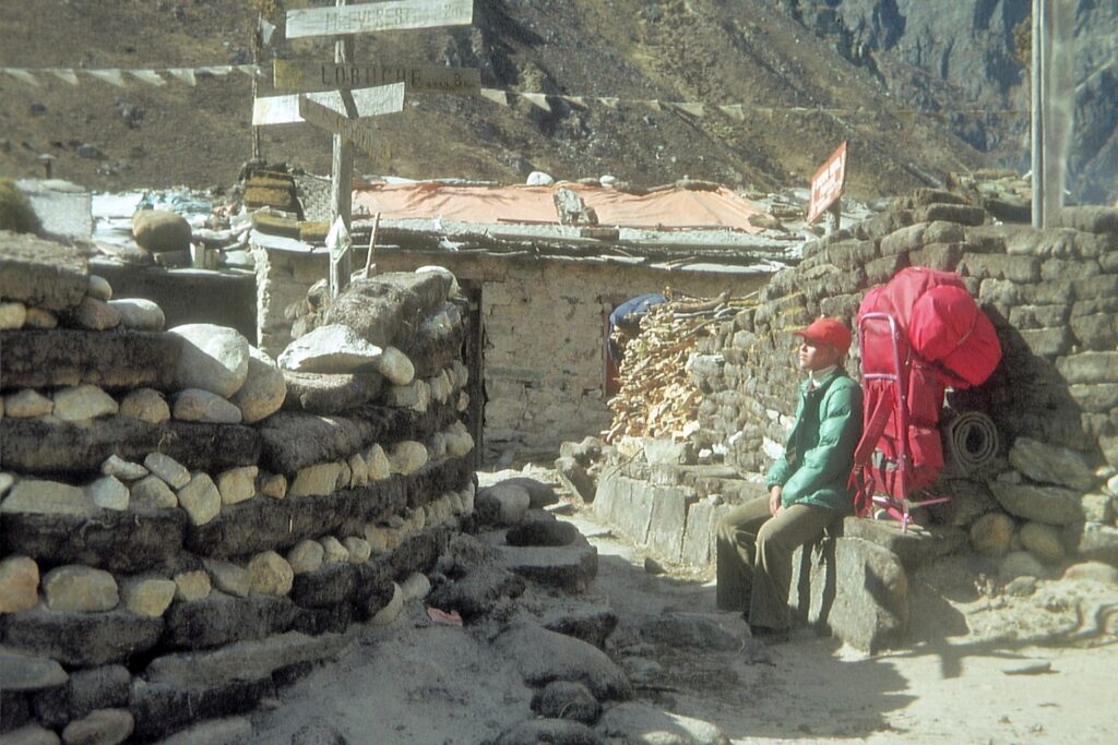 Alte Lodge in Pheriche am Mount Everest