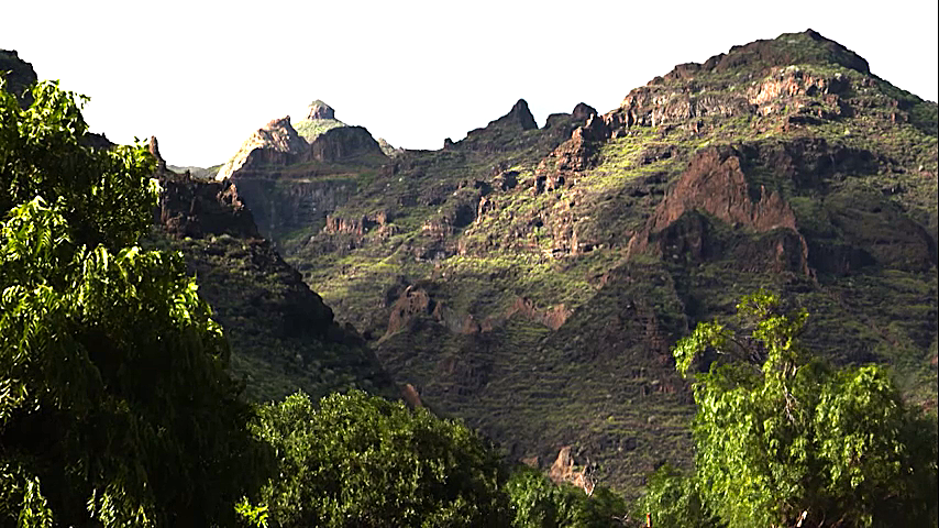 Die zerklüftete Bergwelt von La Gomera