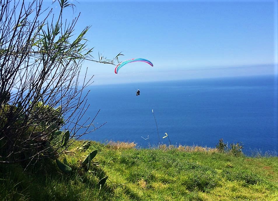 Blick von Madeira auf den Atlantik