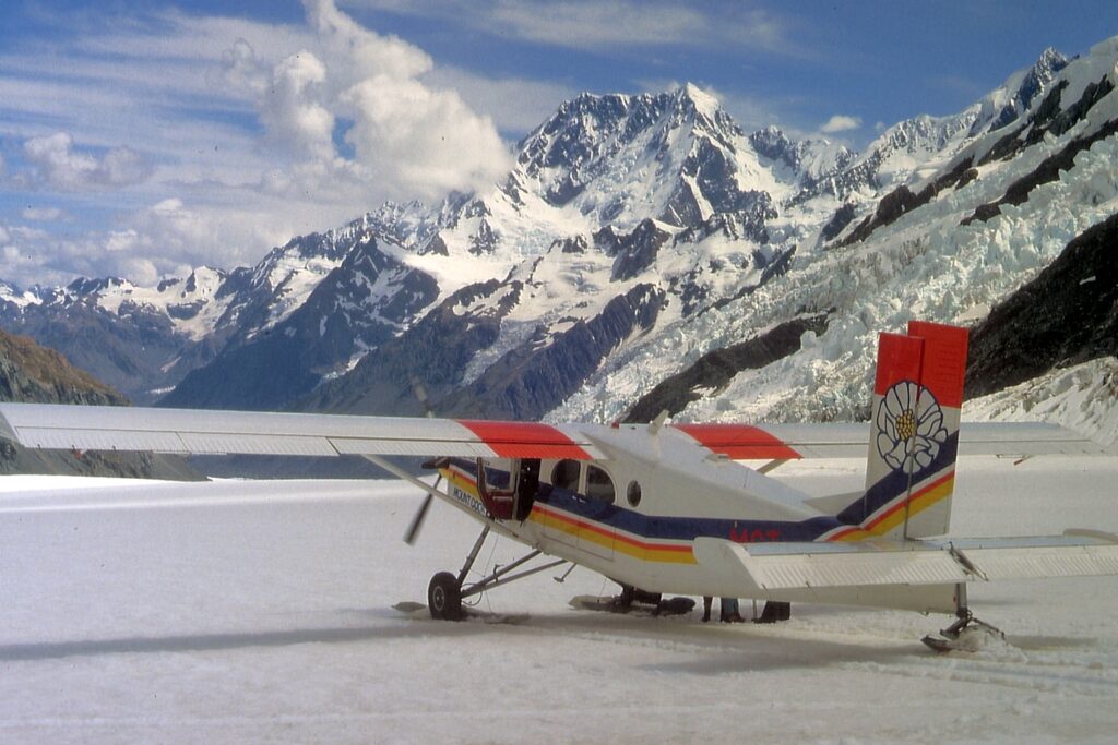 Am Mount Cook in NZ