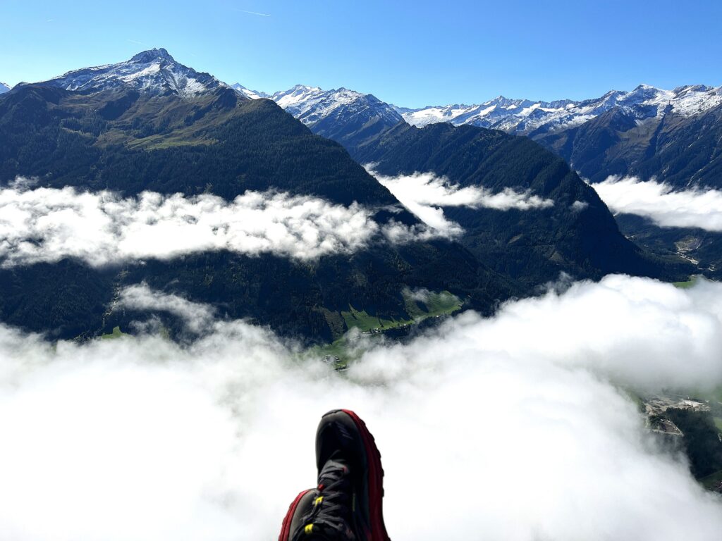 Paragleiten am Wildkogel/Neukirchen