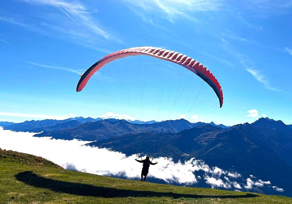 Paragleiten am Wildkogel
