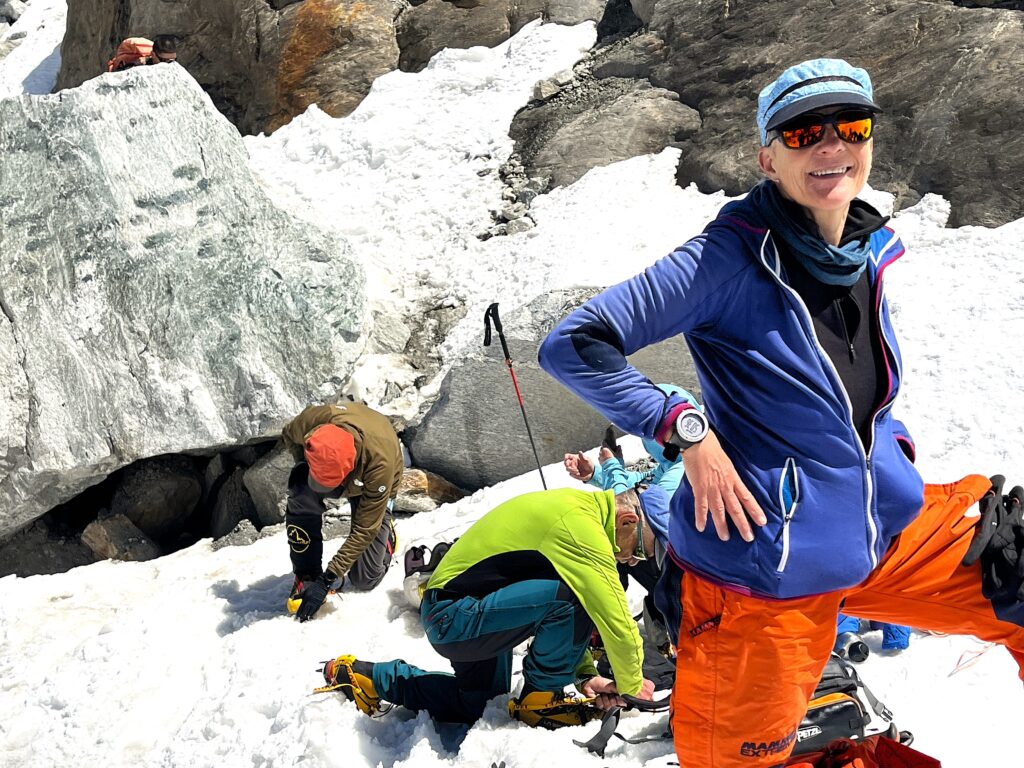 Crampon Point am Mera Peak
