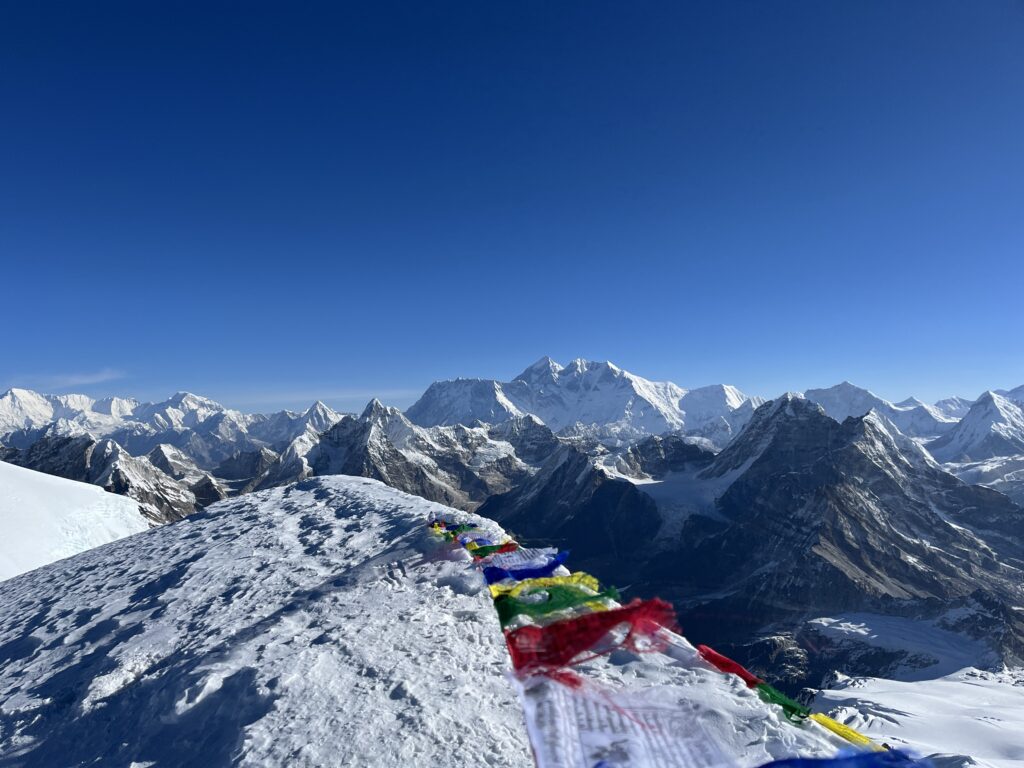 Gipfel des Mera Peak im Khumbu Himal
