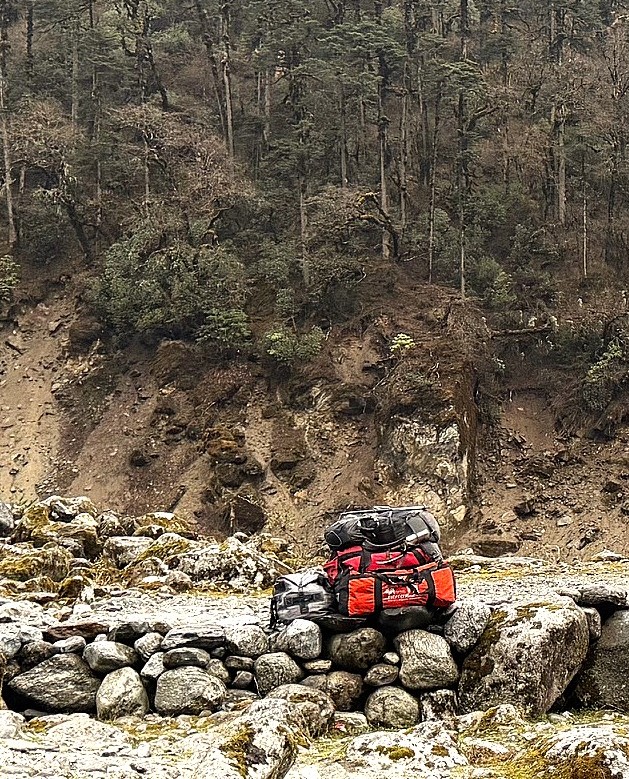 Helipad in Kothe im Khumbu Himal
