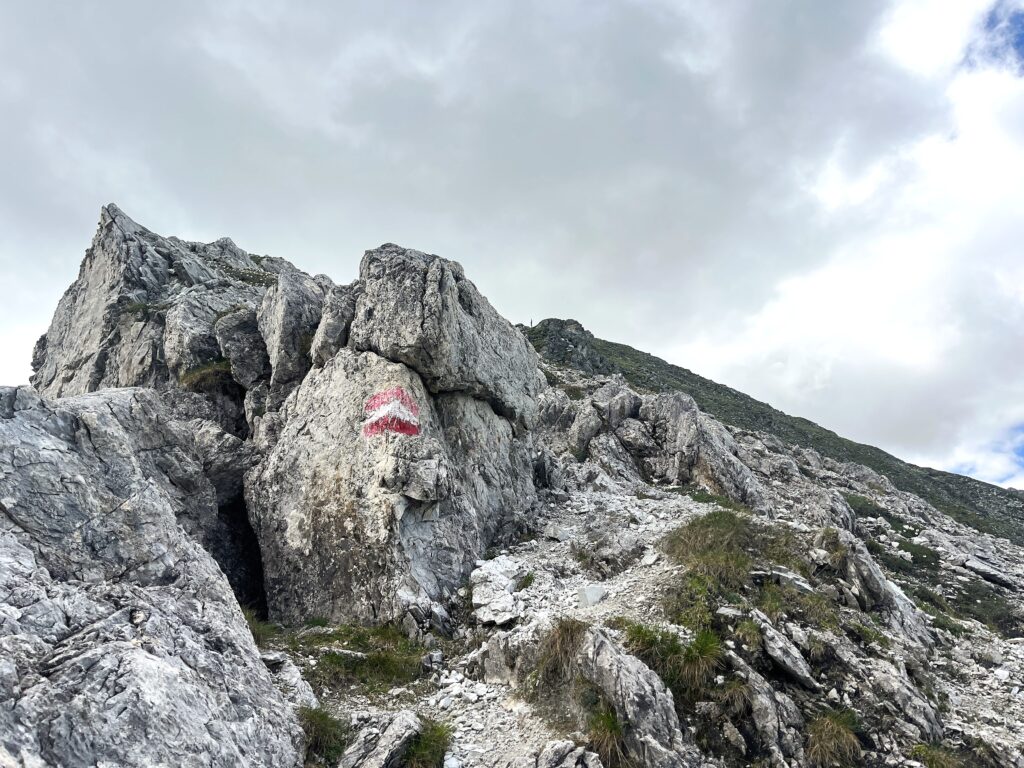 Gipfel des Berger Kogel im Virgental
