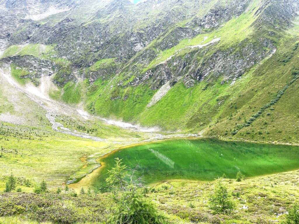 Bergersee oberhalb von Prägraten in Osttirol
